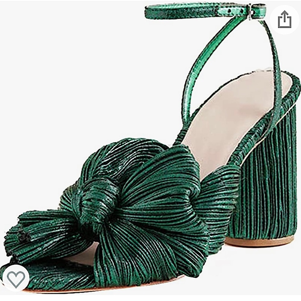 Never worn, original packaging bow knot heels